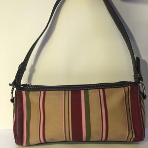 Nine West small striped shoulder bag